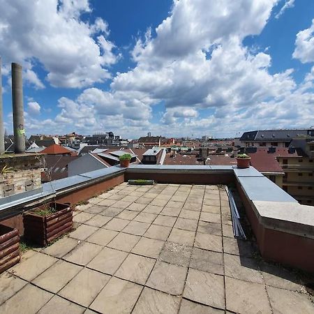 Master Apartment With Air Condition And Separated Rooftop Terrace Budapesta Exterior foto